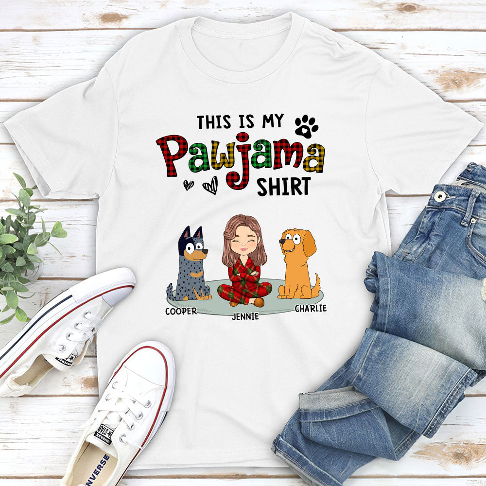 Personalized Pawjama Unisex T-Shirt - Version 3 for Pet Lovers