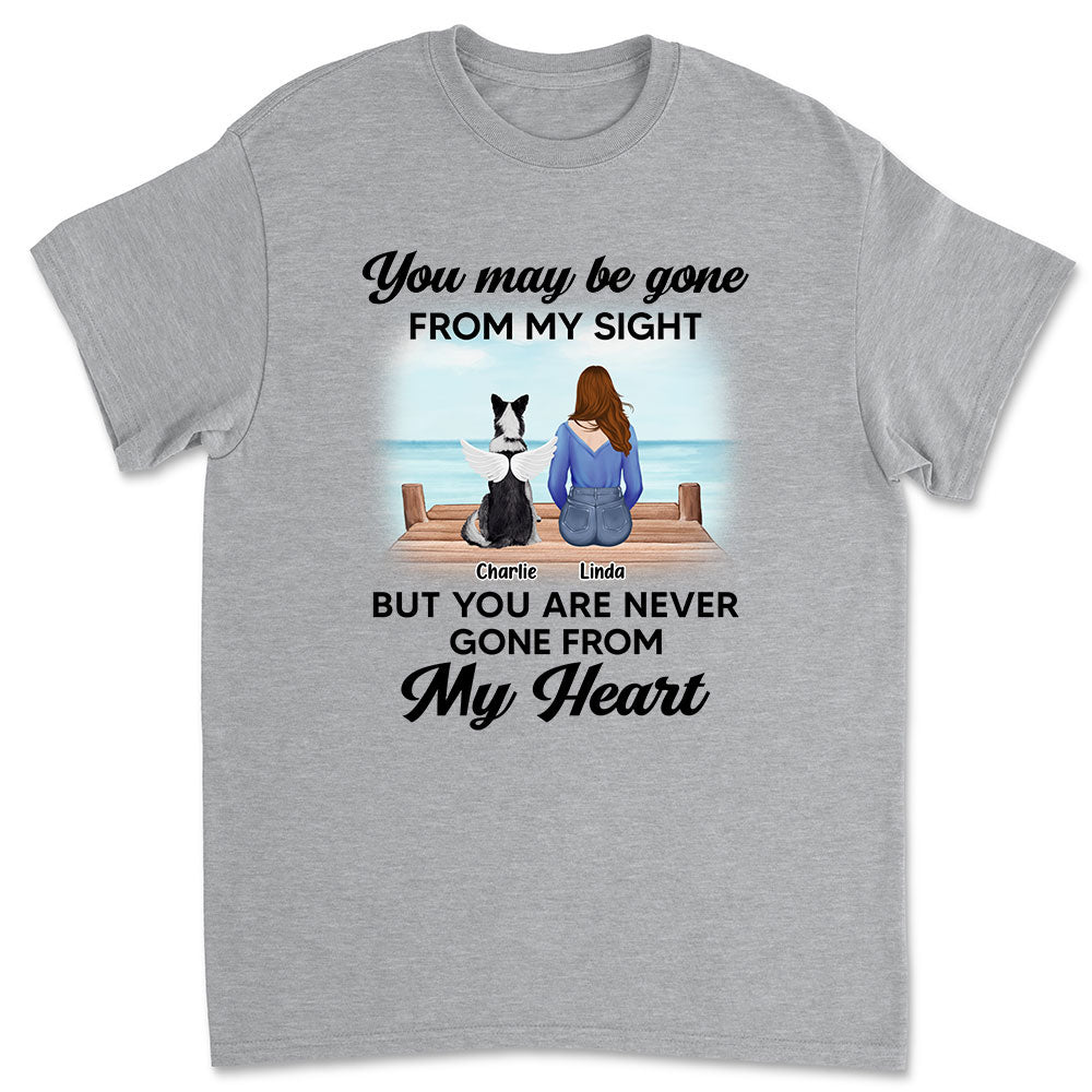 Personalized Custom Unisex Memorial T-shirt for Pet Lovers - From My Sight