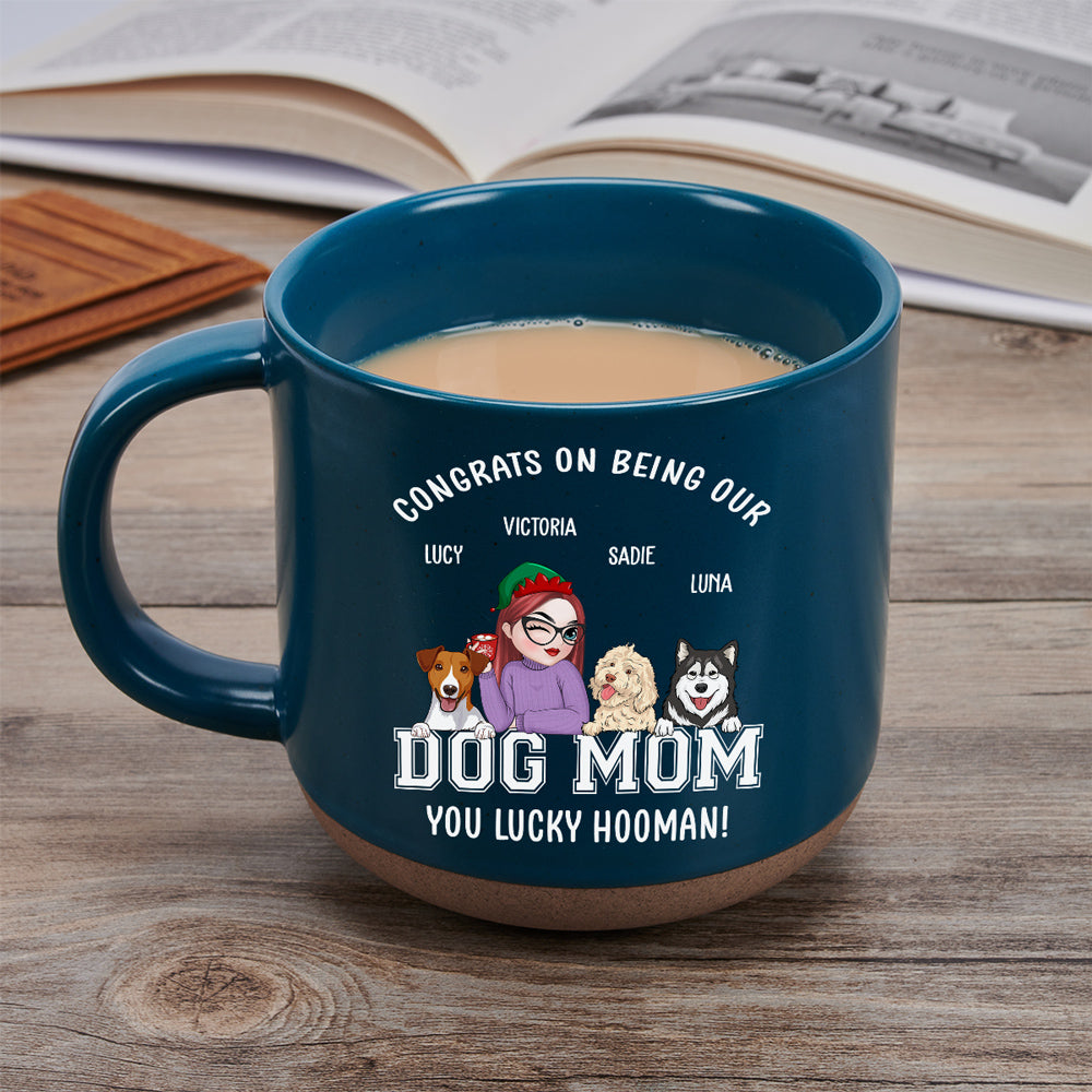 You Lucky Hooman - Exquisite Personalized Custom Ceramic Mug