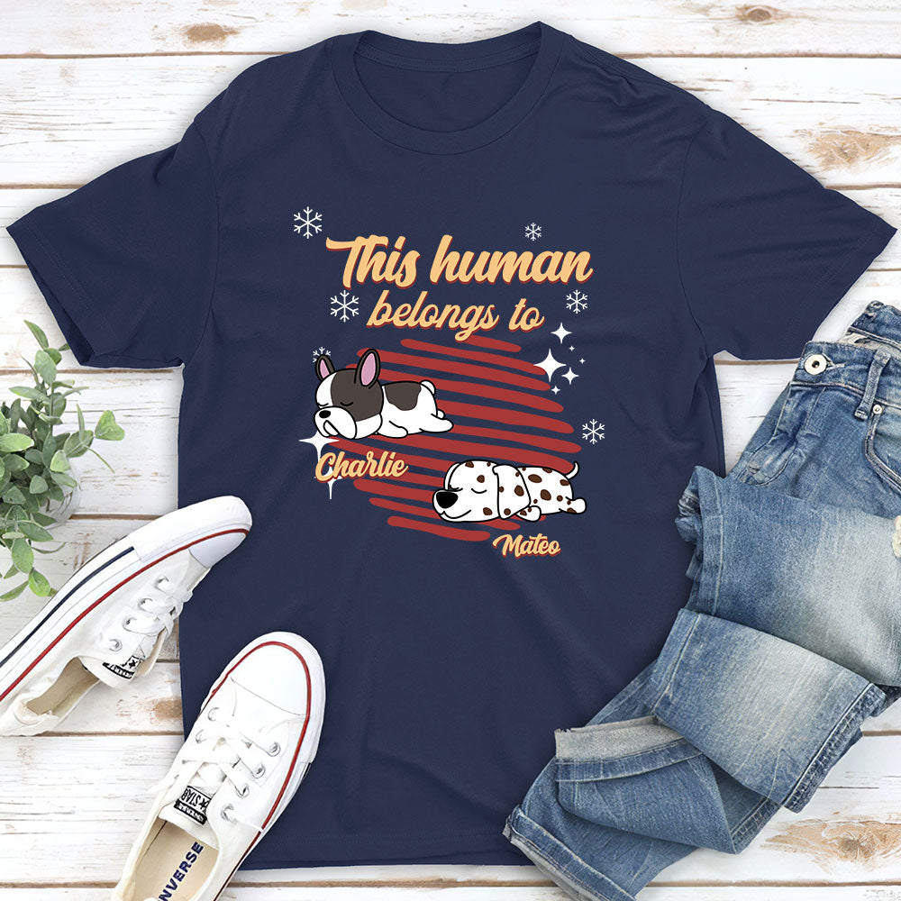 Personalized Custom Unisex 'Belongs To Me' T-shirt - Ideal Gift for Pet Lovers