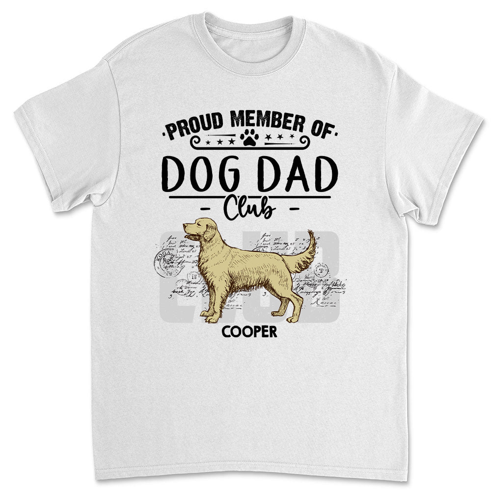 Customizable Unisex Personalized Club Member T-shirt for Pet Lovers
