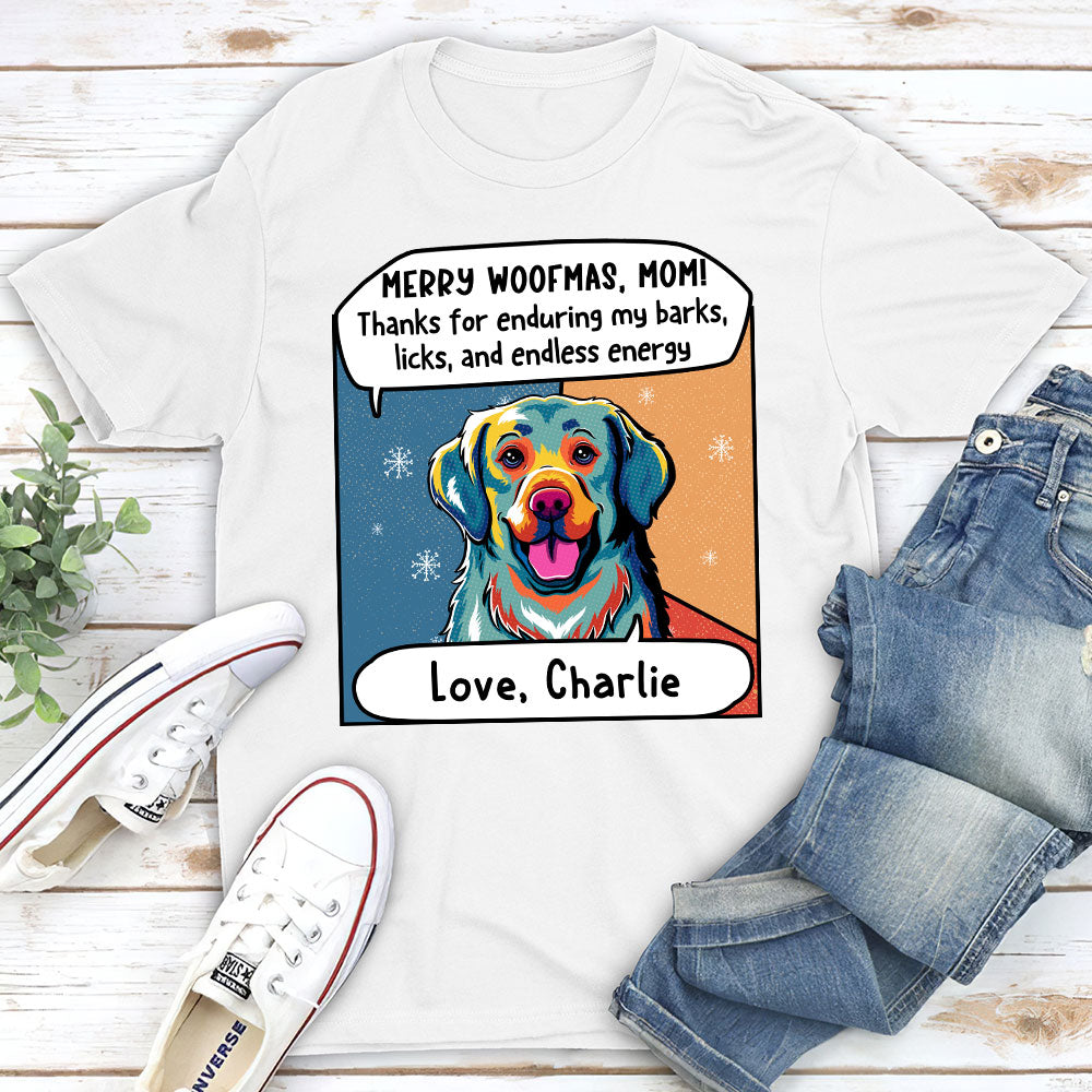 Enduring My Barks - Customizable Unisex Personalized Pet Lover T-shirt