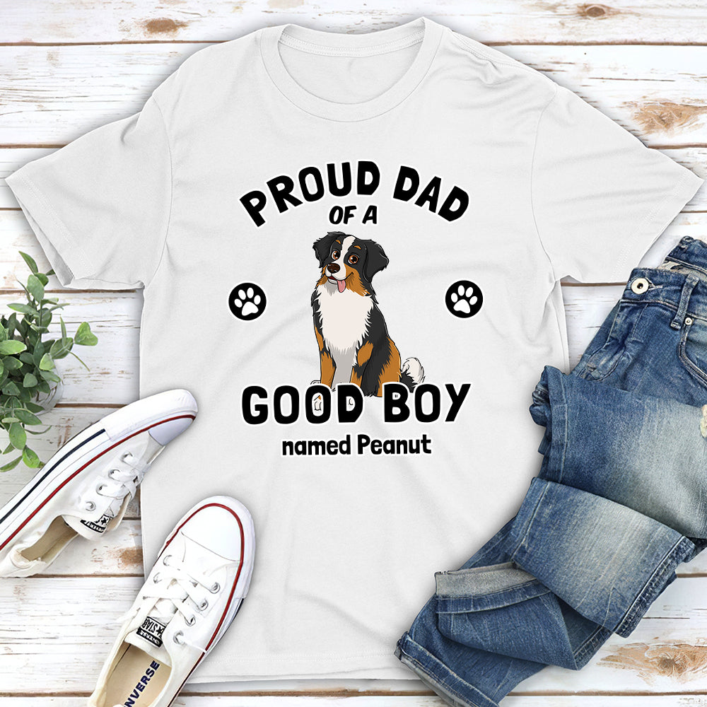 Personalized Unisex T-shirt for Proud Moms and Dads - Ideal Gift for Pet Lovers