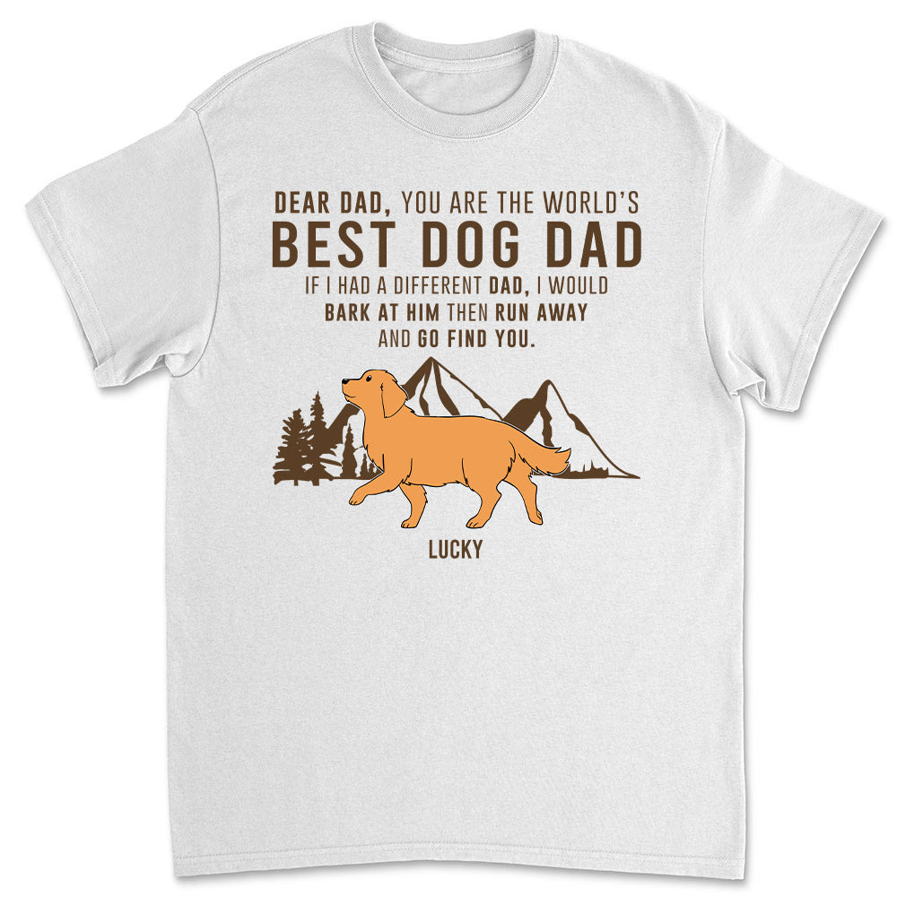 Run Away - Personalized Custom Unisex Pet Lover T-shirt