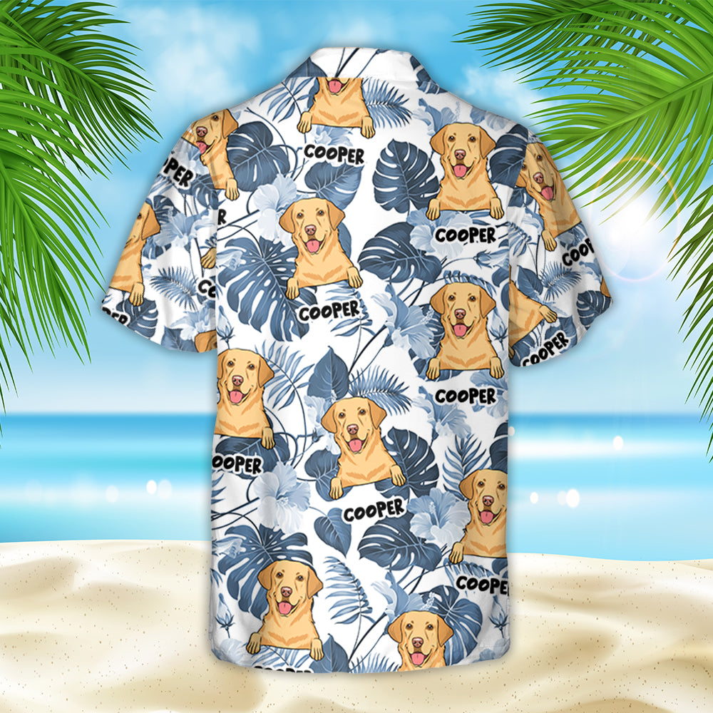 Customizable Summer Hawaiian Shirt Featuring Your Beloved Dog