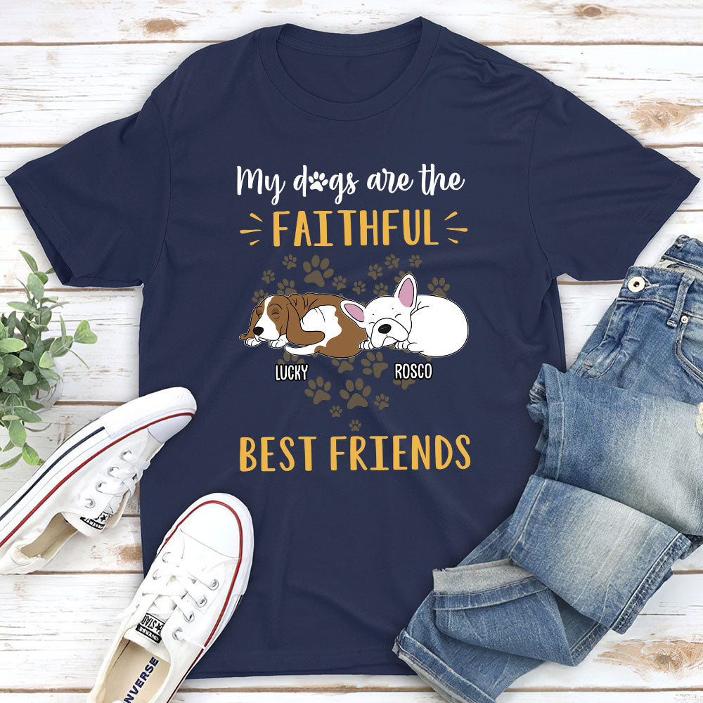 Personalized Custom Unisex Dog Lover T-shirt - Celebrate Your Furry Best Friend