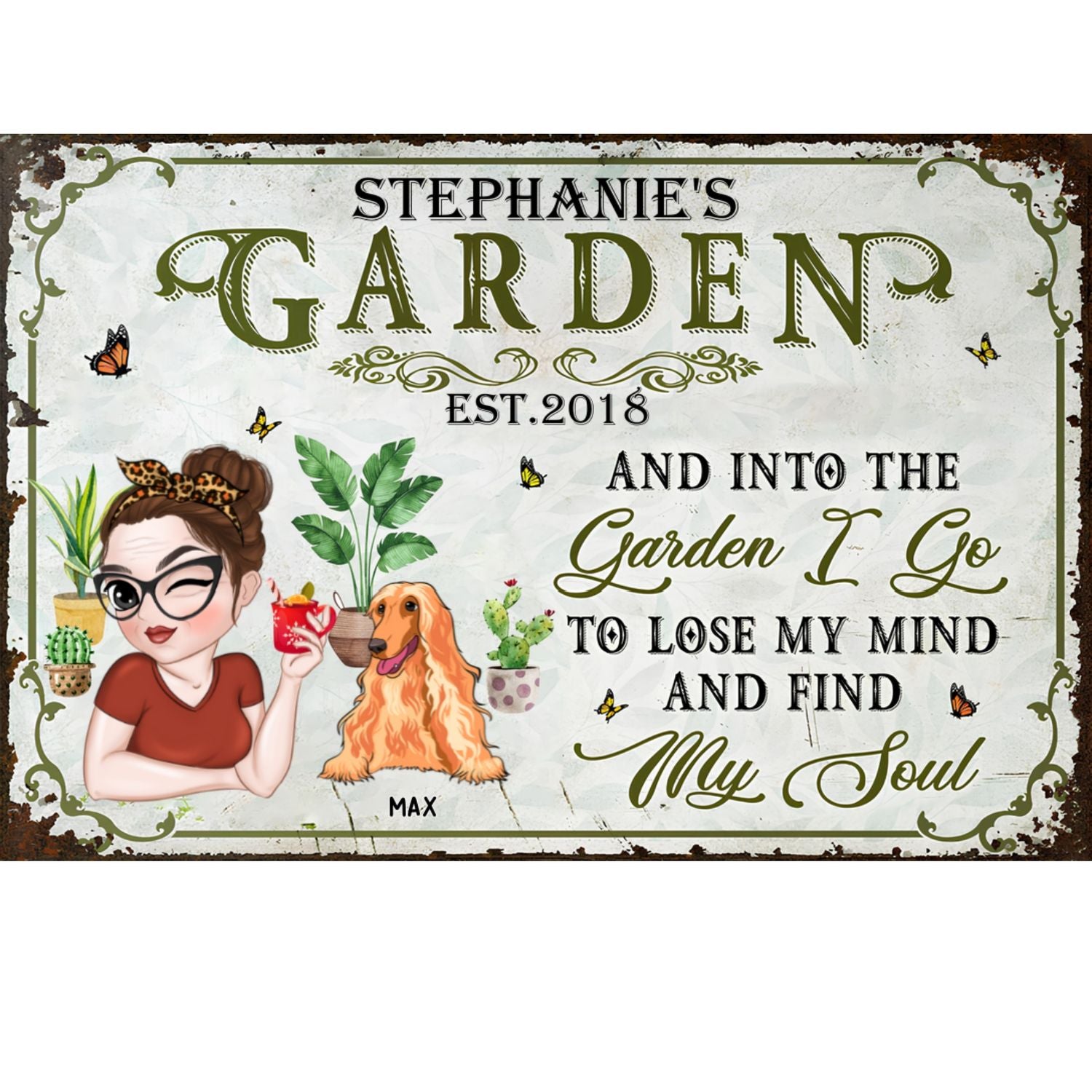 Find My Soul - Exquisite Personalized Custom Metal Sign for Memorable Moments