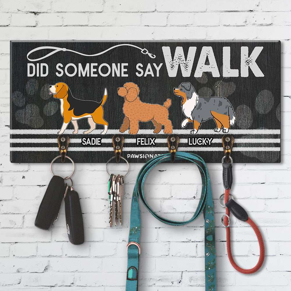 Personalized Custom Wooden Key Holder - The Ideal Gift for Pet Lovers