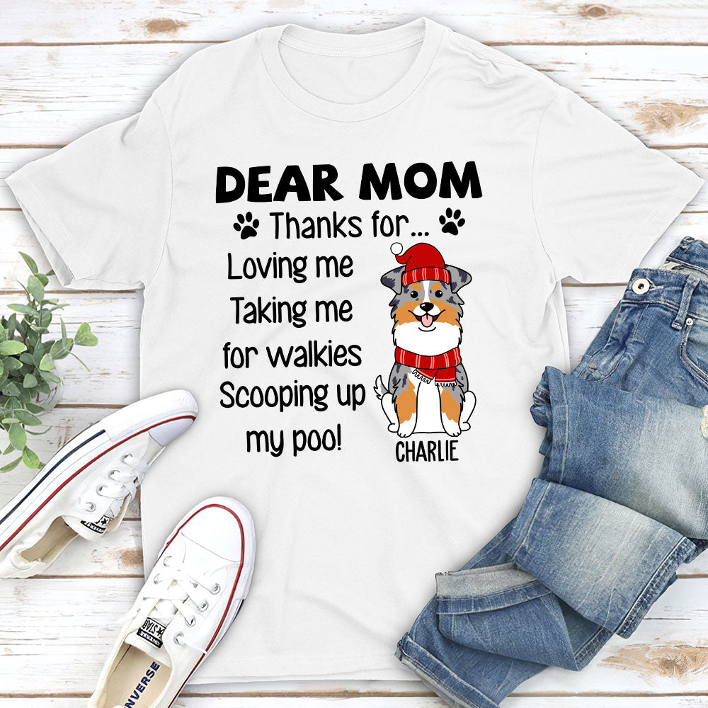 Personalized 'Thanks For Scooping Up' Unisex T-shirt - Ideal Gift for Pet Lovers