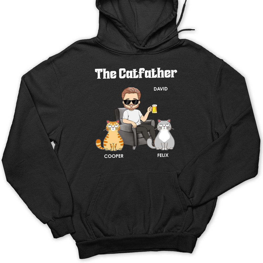 The Catfather - One-of-a-Kind Personalized Custom Hoodie for Pet Lovers