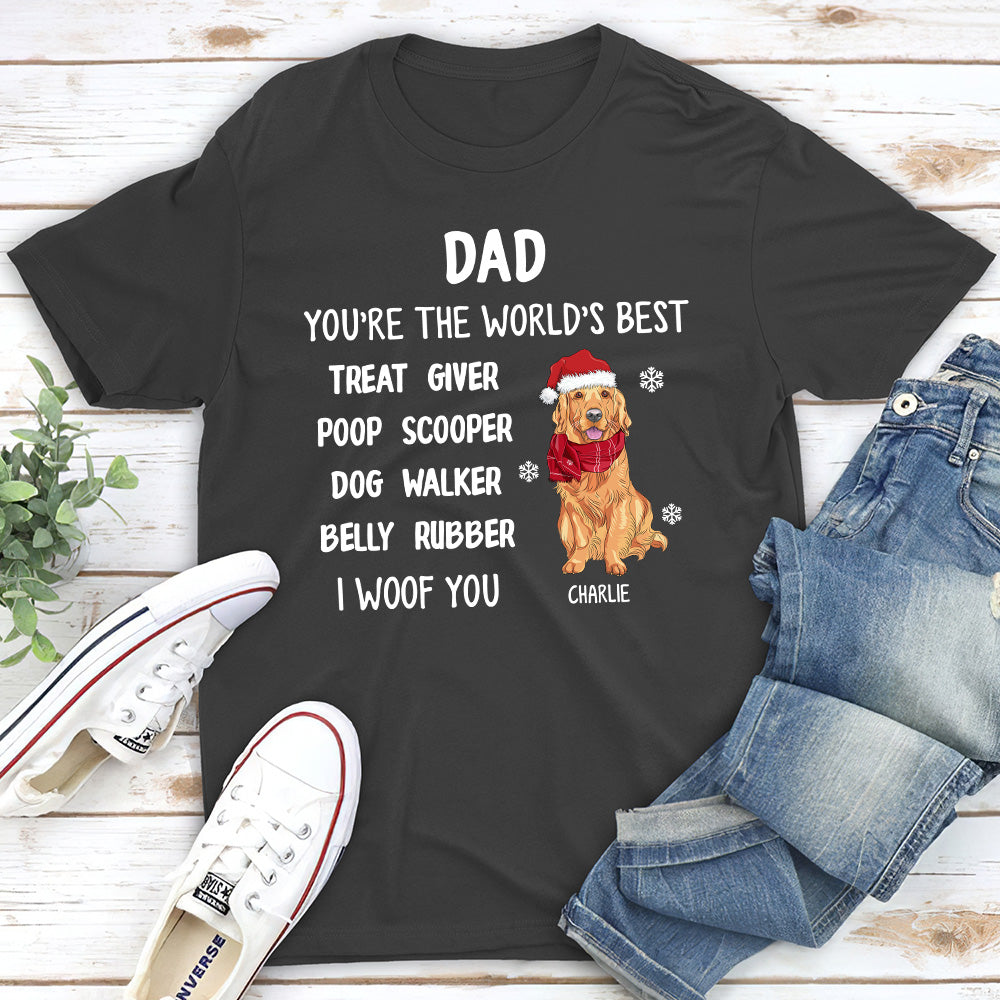 Customizable Unisex Belly Rubber Personalized T - shirt for Pet Lovers
