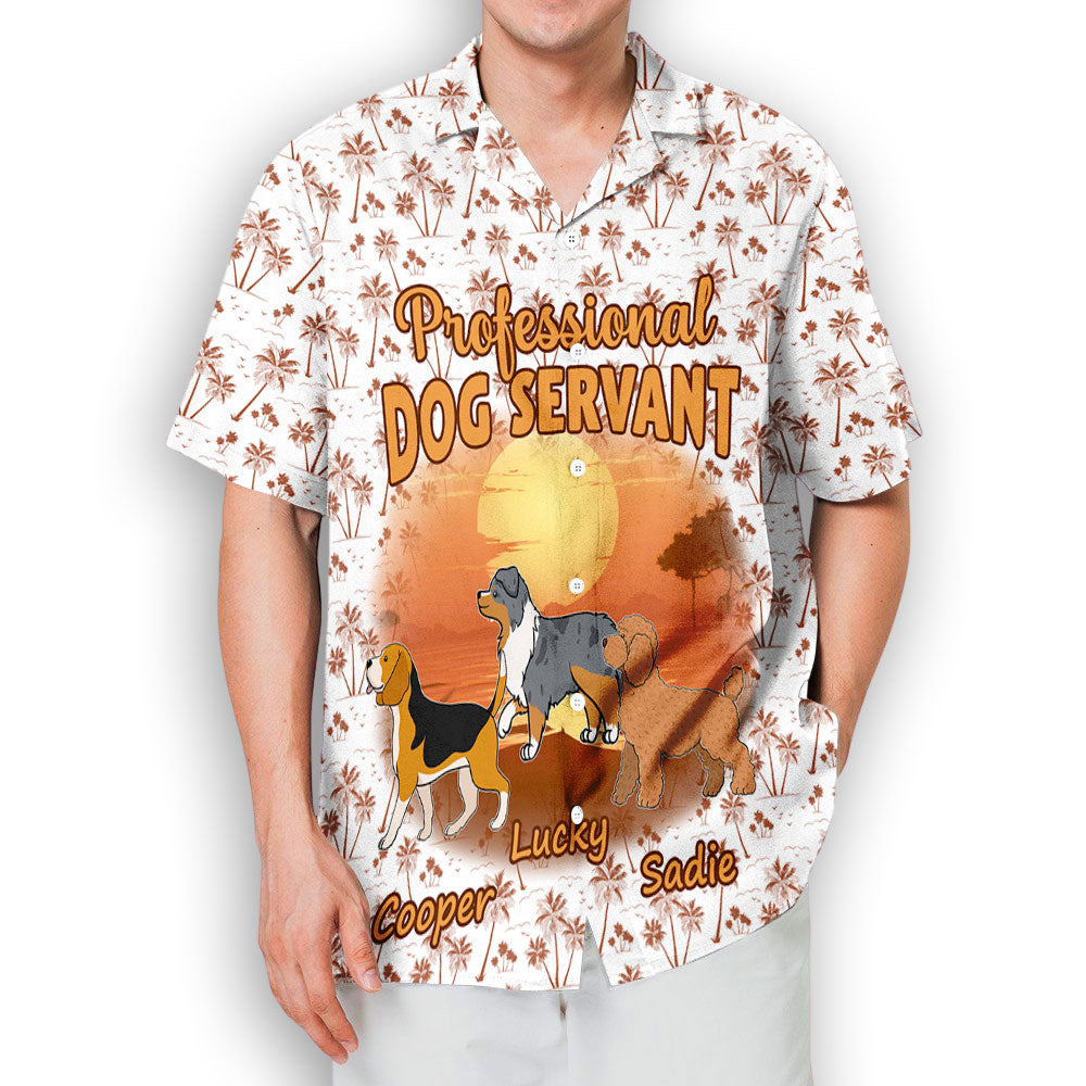 Customizable Tropical Pet Lover's Hawaiian Shirt