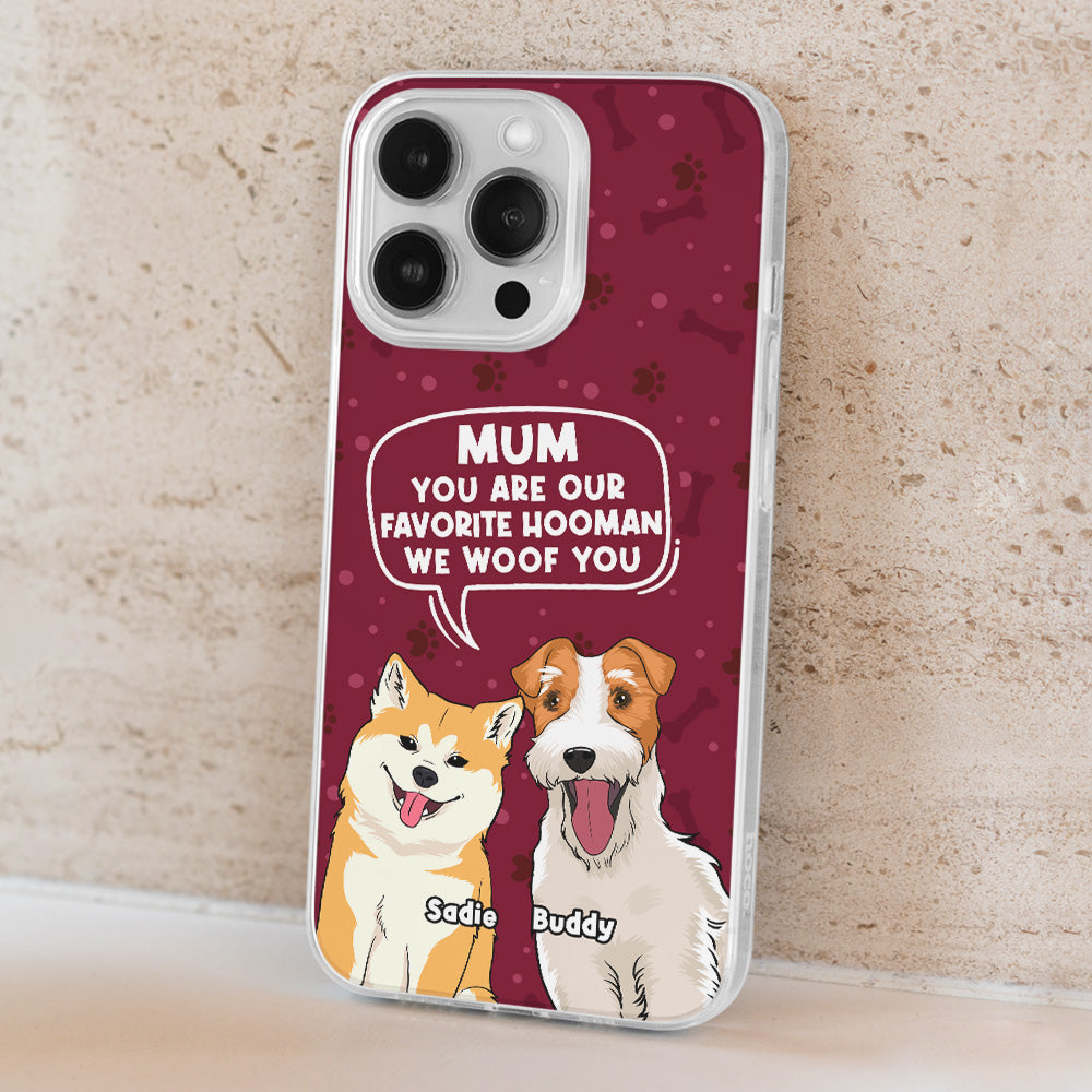 Personalized Dog Lover's Custom Phone Case - A Must - Have for Canine Enthusiasts