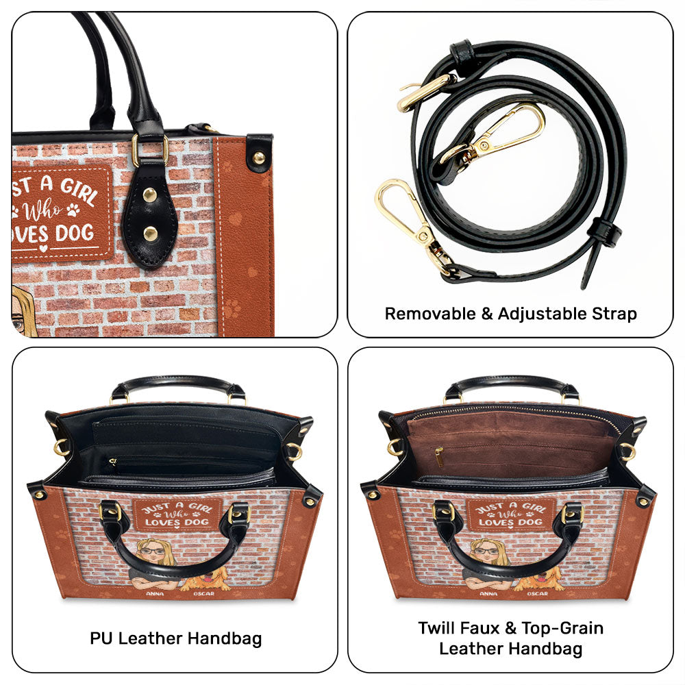 Personalized Custom Leather Bag: Show Your Love for Your Dogs