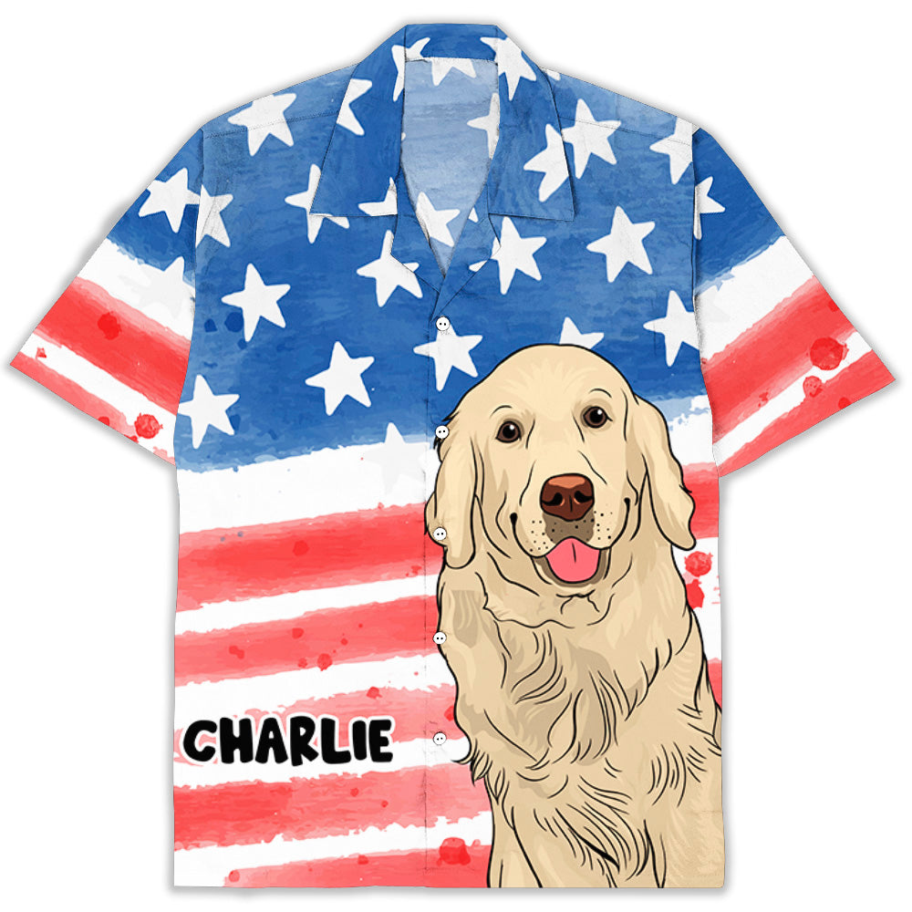 Top - Personalized Custom Hawaiian Shirt for Dog Dads