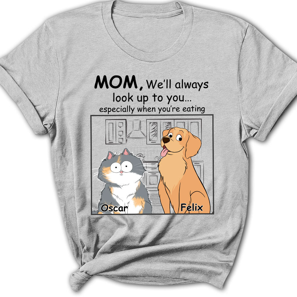 Personalized Custom Women's Pet Lover T-shirt - A Perfect Gift