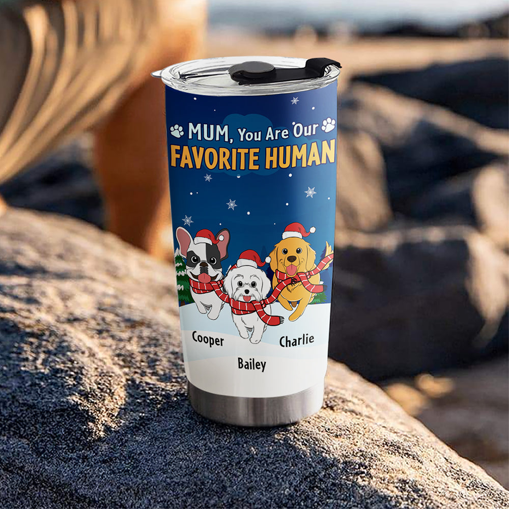 Personalized My Favorite Human Tumbler - Unique Custom Design