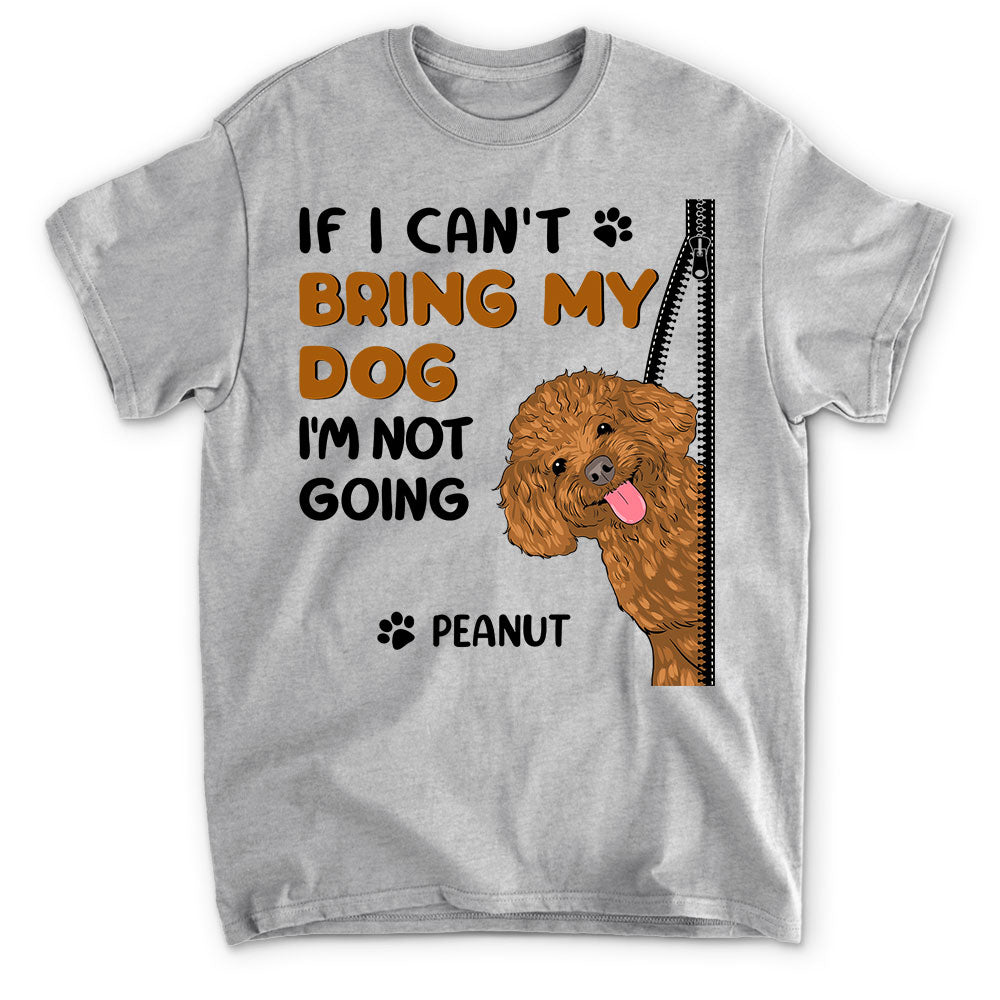 Personalized Custom Unisex Bring Dog T-shirt - Ideal Gift for Pet Lovers