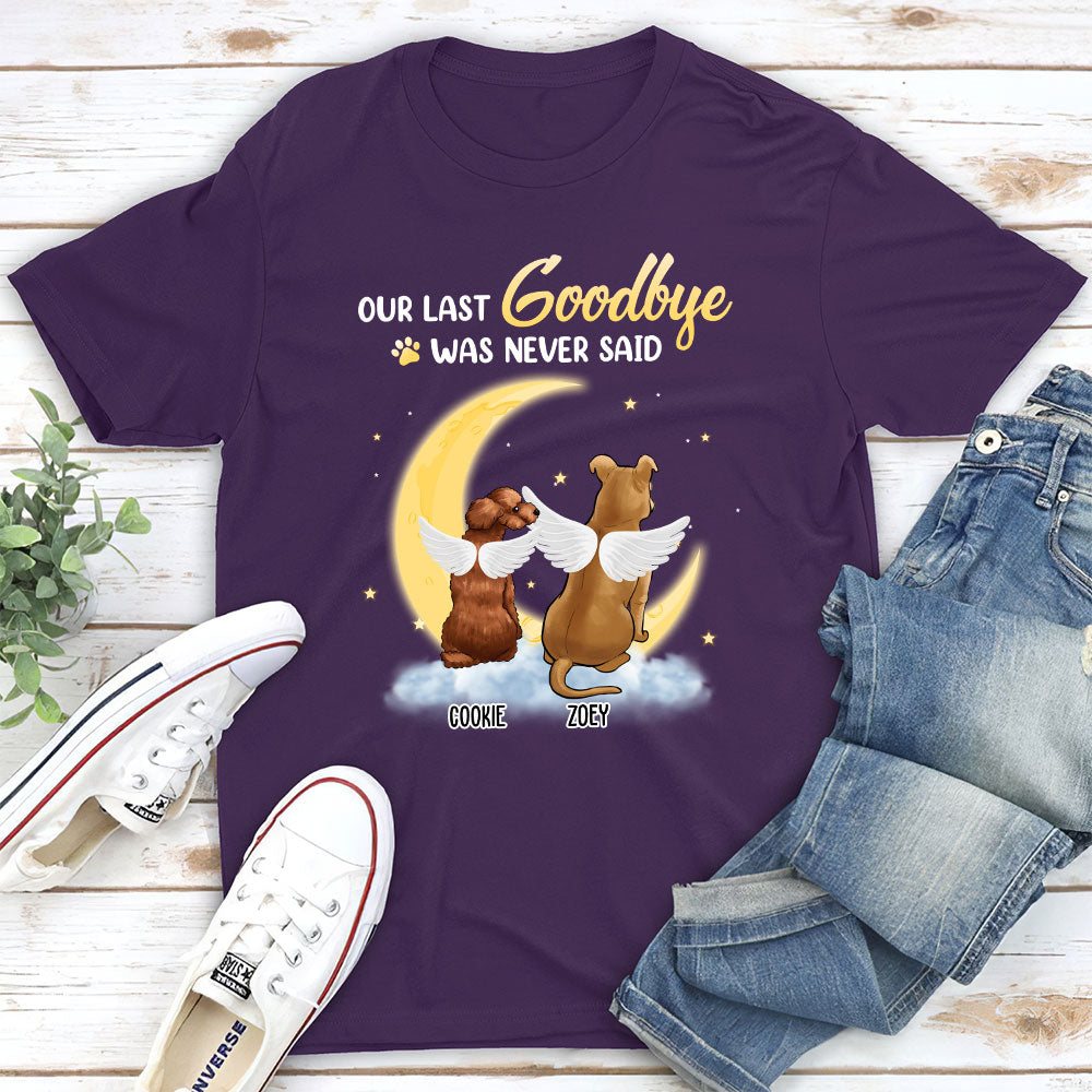 Last Goodbye - Customizable Unisex Pet Lover's Personalized T-shirt