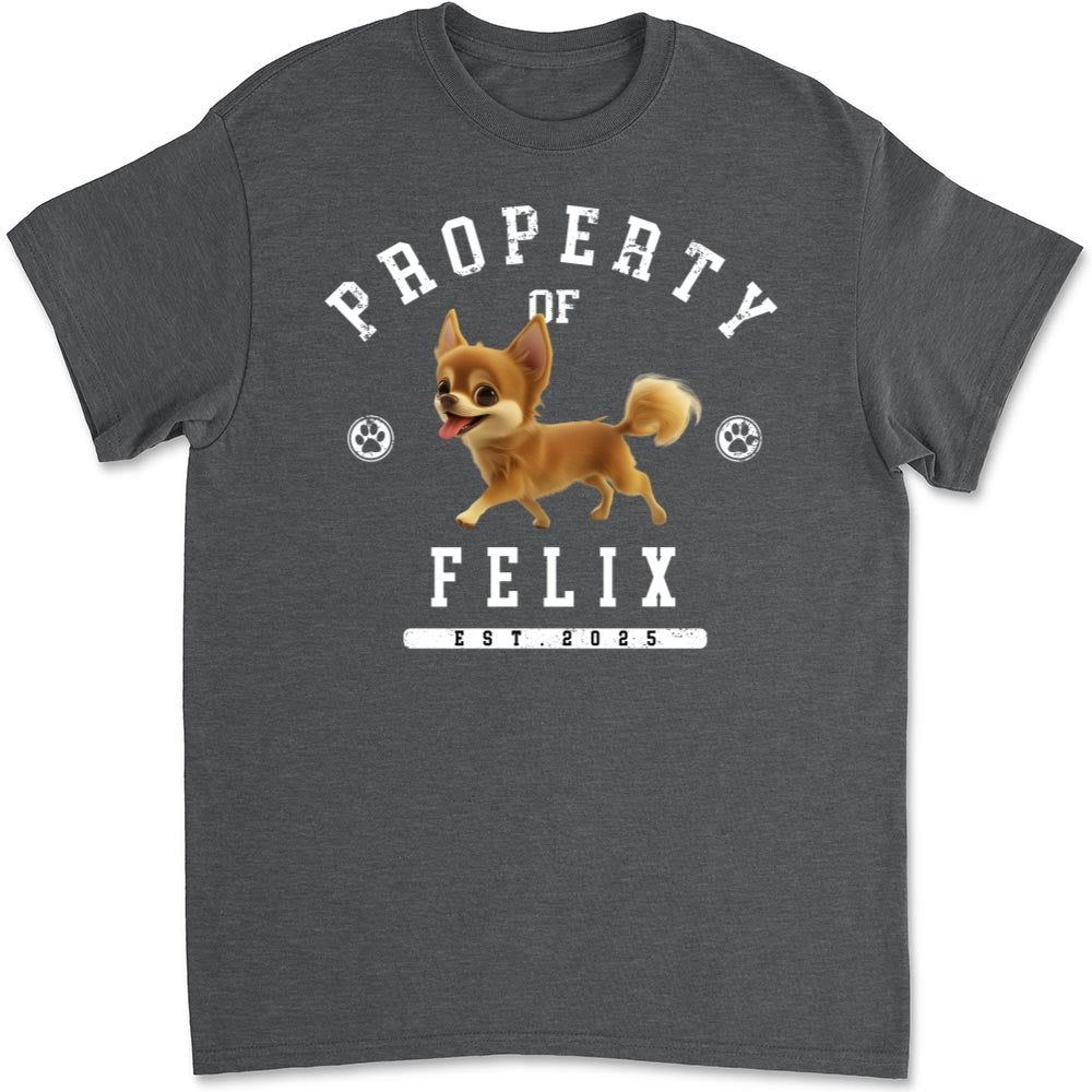 Customizable Dog Cartoon Unisex T-shirt - Ideal Gift for Pet Lovers