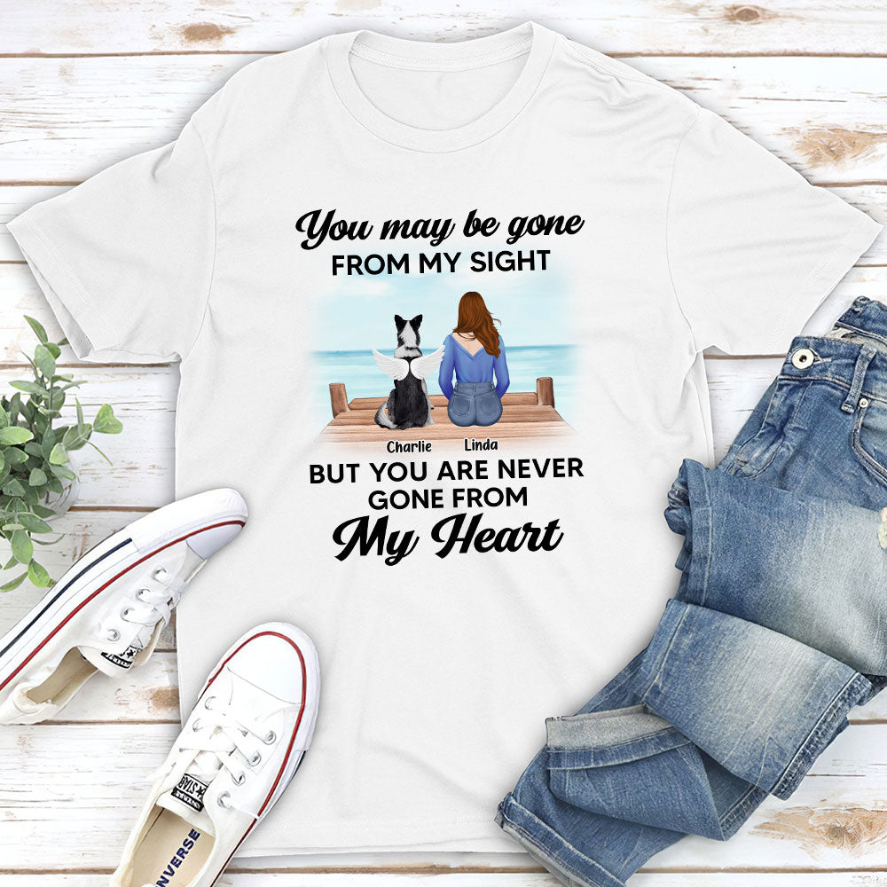 Personalized Custom Unisex Memorial T-shirt for Pet Lovers - From My Sight