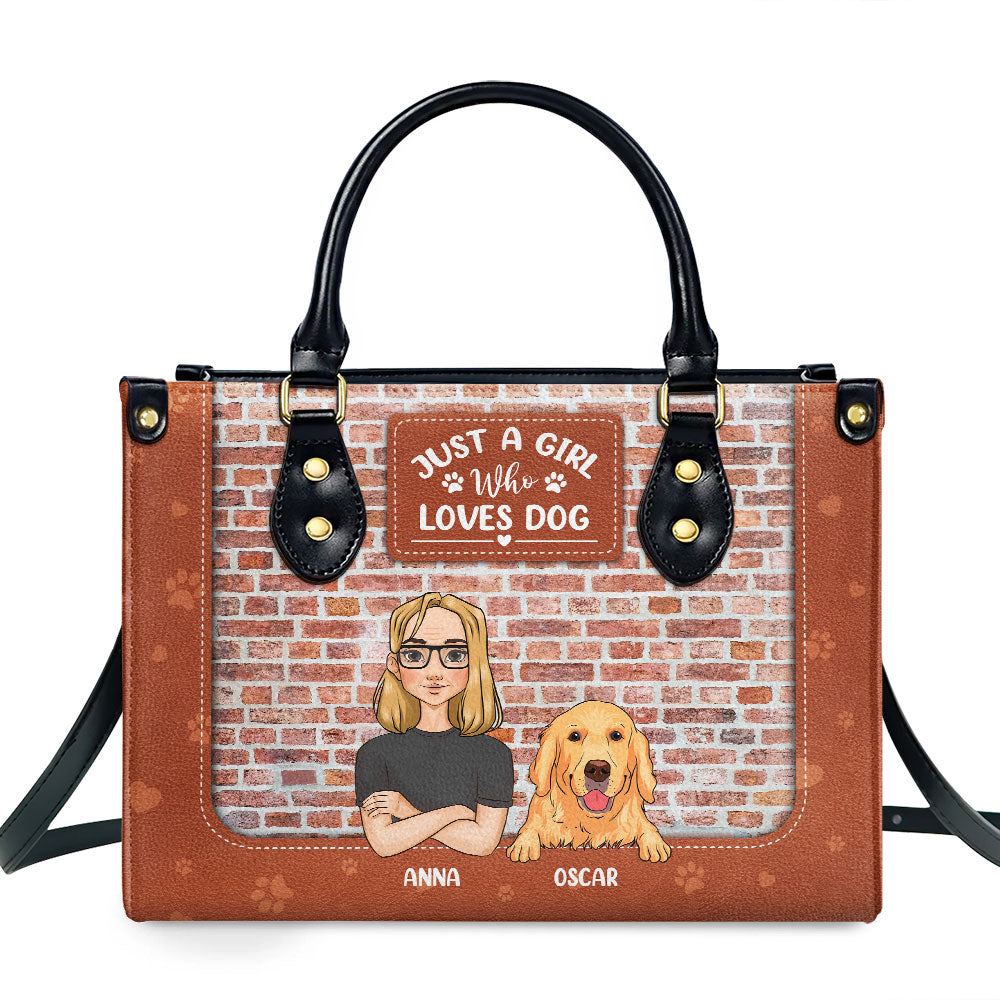 Personalized Custom Leather Bag: Show Your Love for Your Dogs