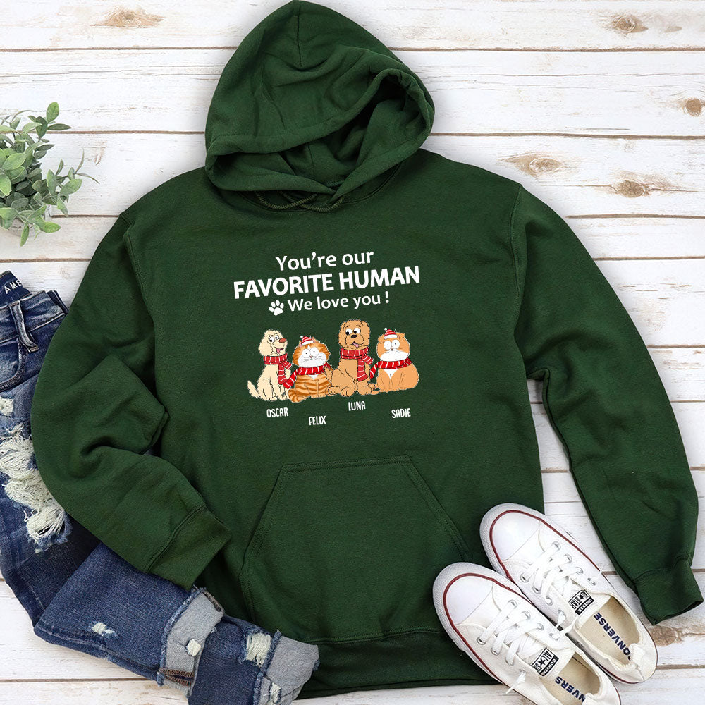 To My Human - Customizable Personalized Hoodie for Pet Lovers