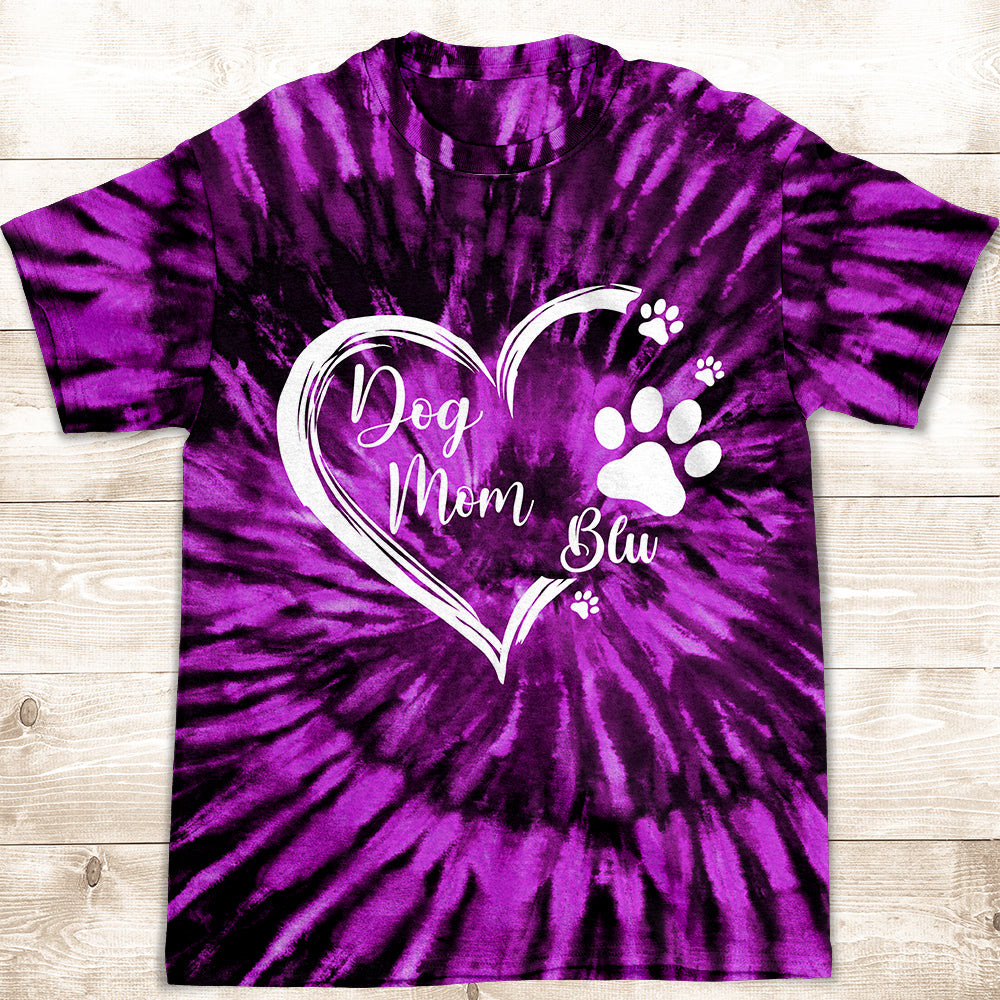 Personalized Dog Mom Heart All-over-print T-shirt - Ideal Gift