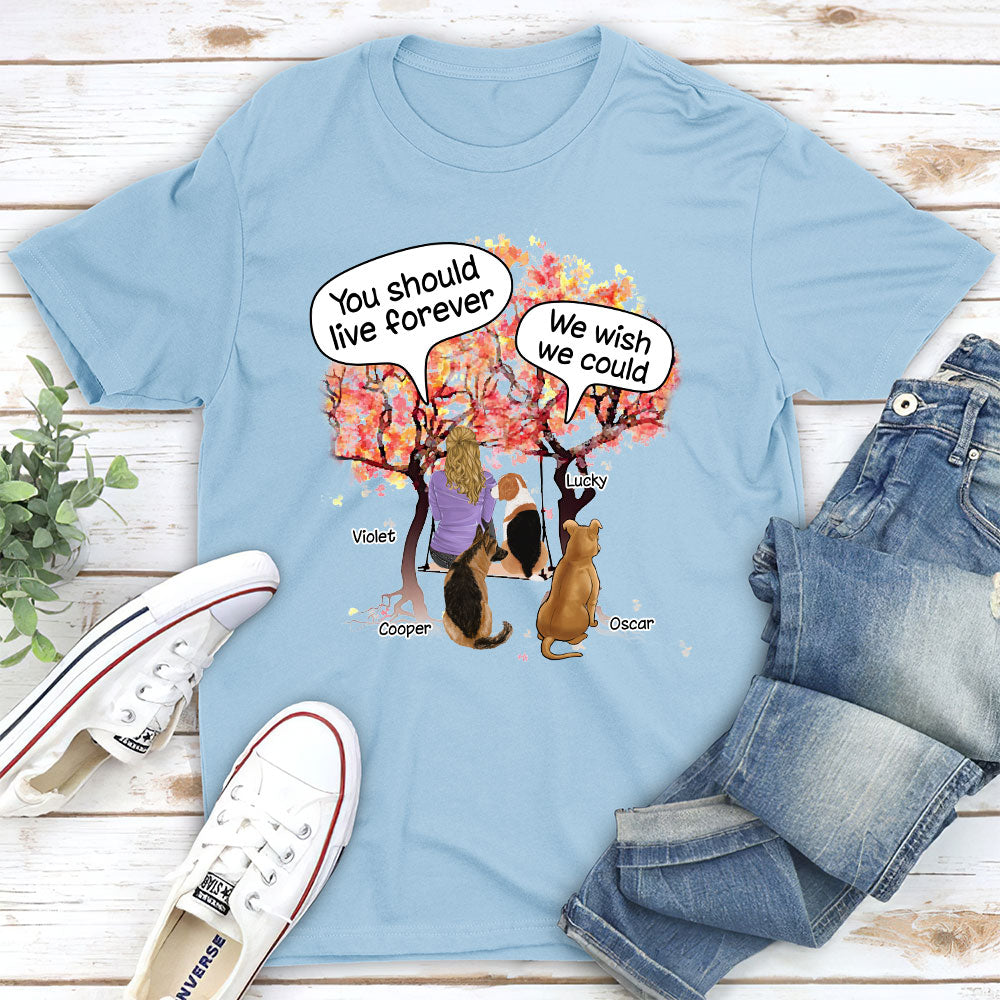 Customizable Personalized Unisex T-shirt - Ideal Gift for Pet Lovers
