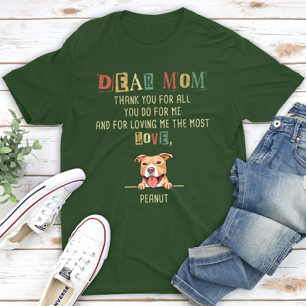Customizable Unisex T-shirt: The Ideal Gift for Pet Lovers