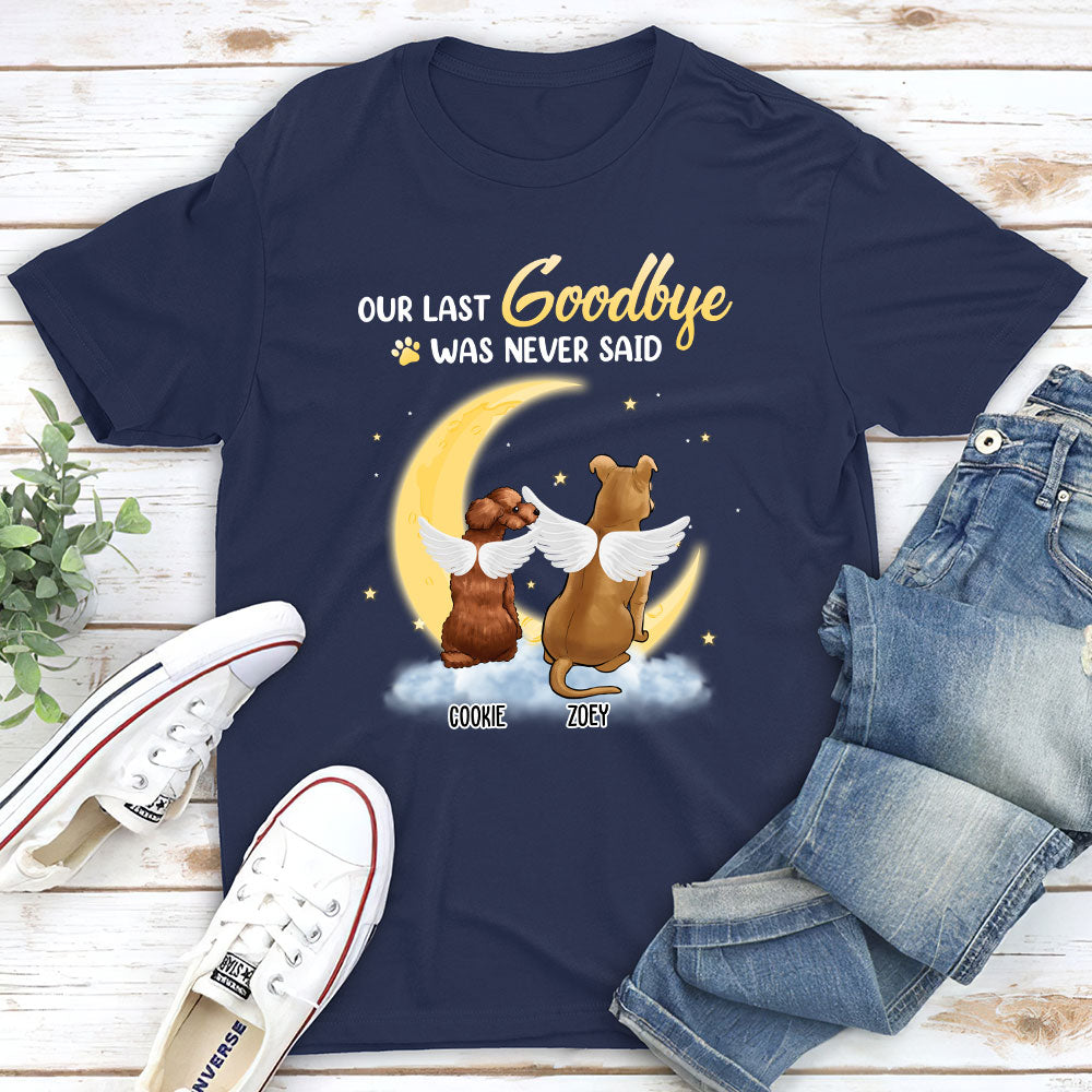 Last Goodbye - Customizable Unisex Pet Lover's Personalized T-shirt