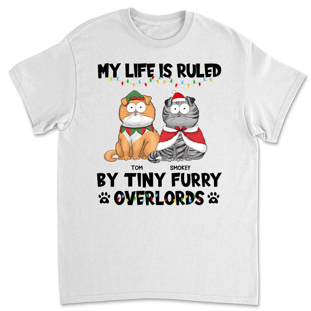 Adorable Personalized Custom Unisex T-shirt for Pet Lovers - Cute Overlords