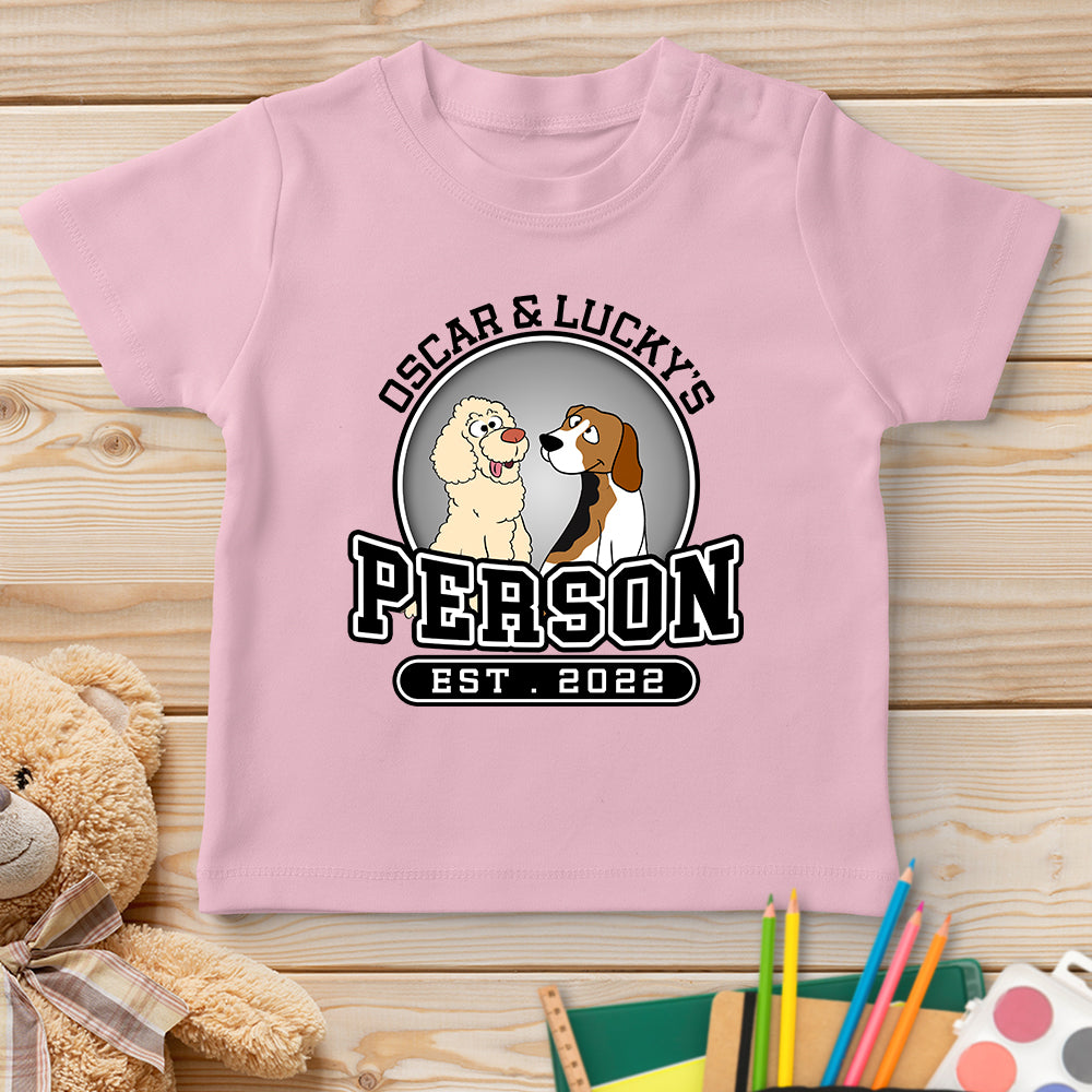 Personalized Custom Youth Dog Lover T-shirt