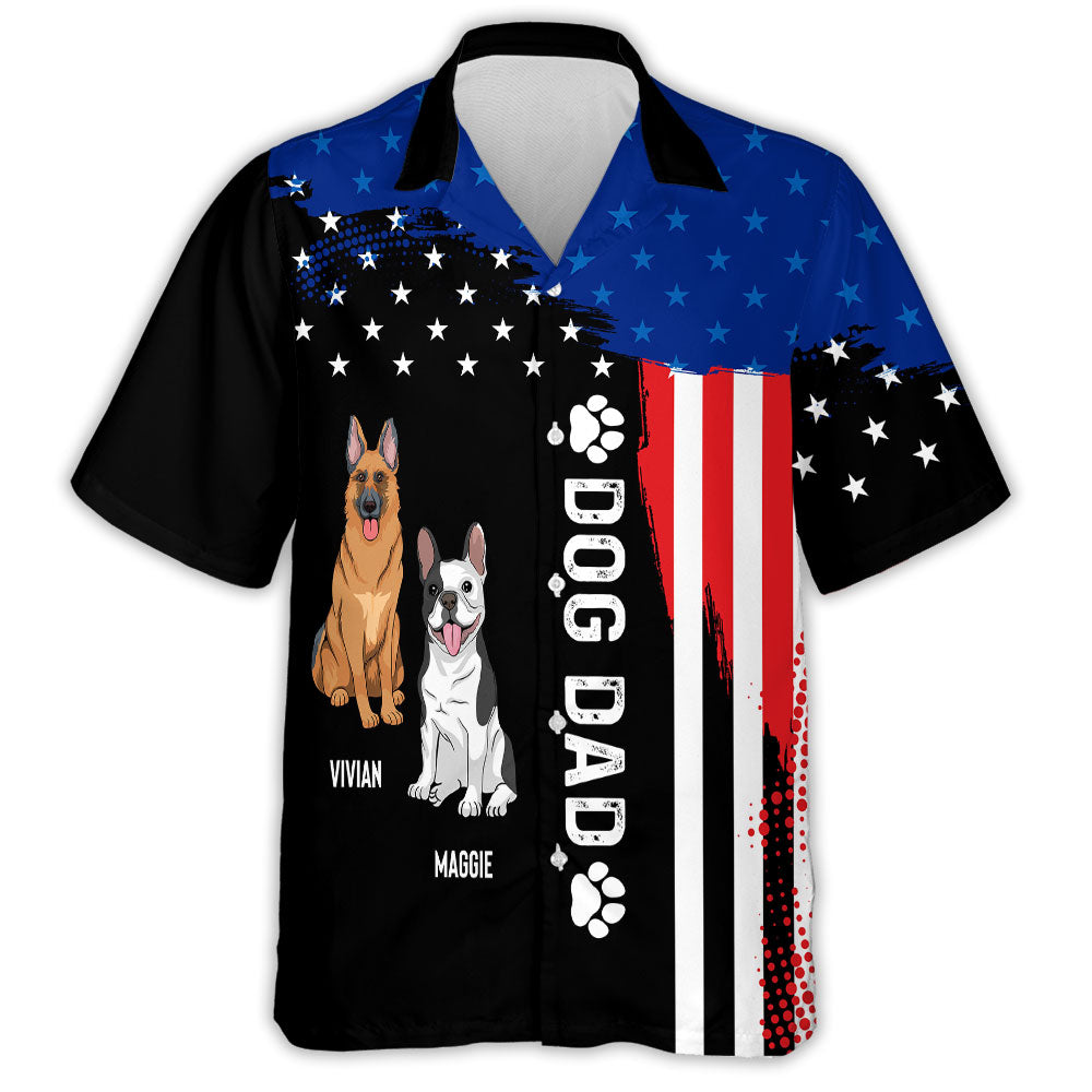 Customizable American Dog Hawaiian Shirt - Personalized for Pet Lovers