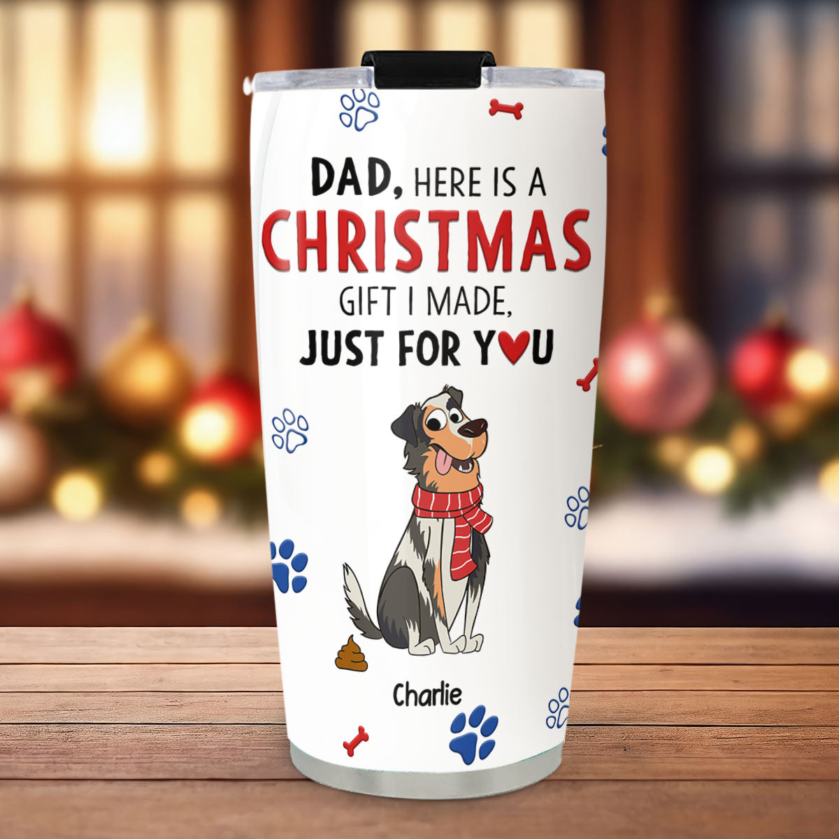 Personalized Custom Tumbler - The Perfect Little Gift for Dog Parents