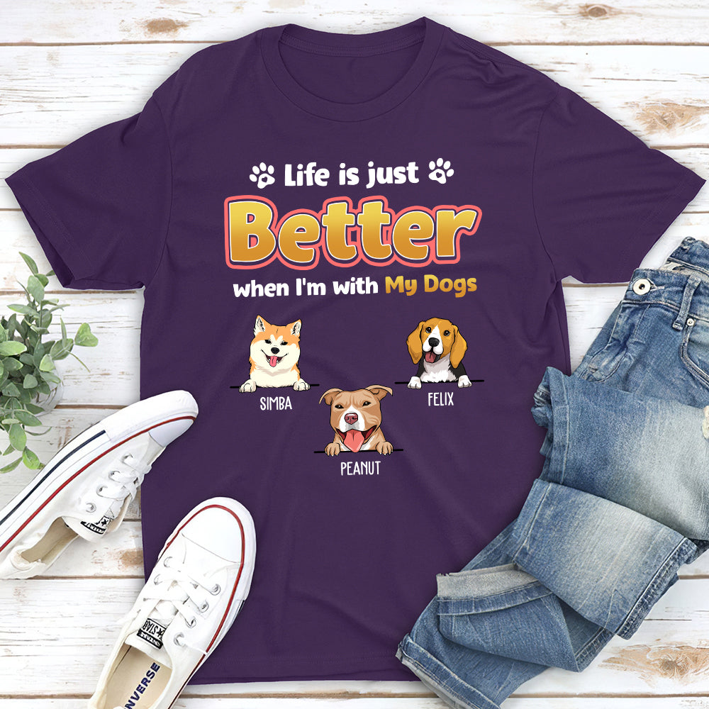 Top - Personalized Custom Unisex T - shirt for Pet Lovers