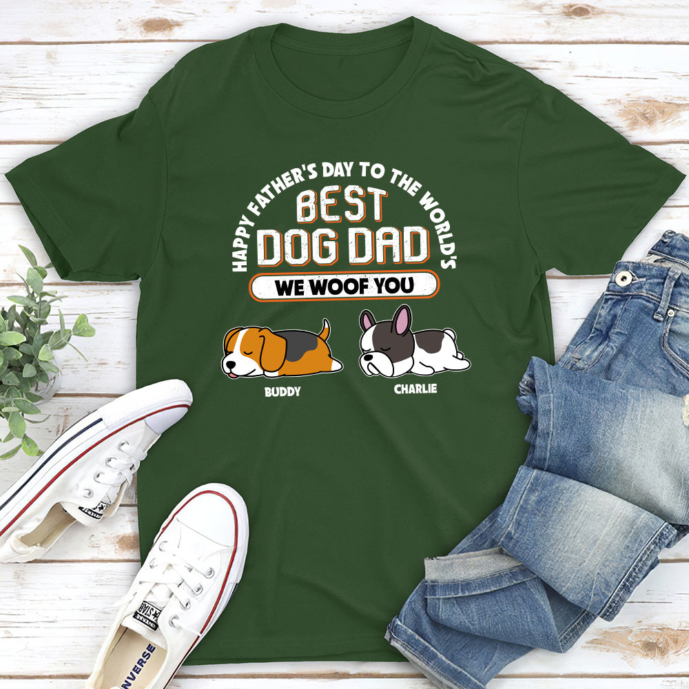Personalized Custom Unisex T-shirt - The Ideal Gift for Pet - Loving Dads