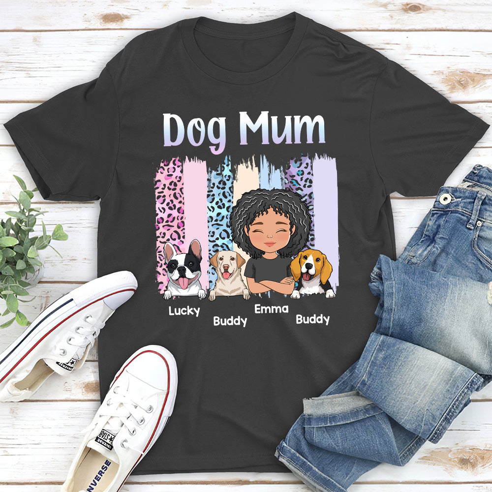 Customizable Unisex Dog Mom T-shirt - Personalized Gift for Pet Lovers
