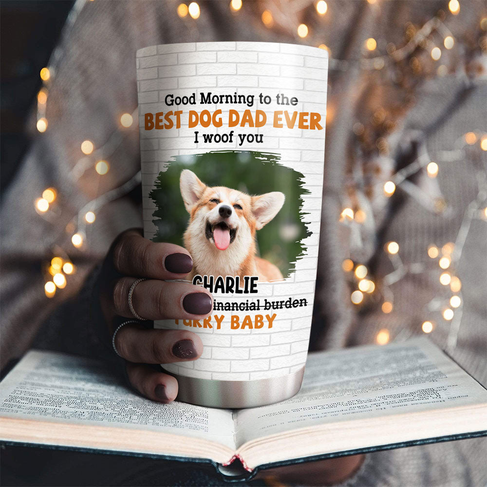 Personalized Furry Baby Photo Custom Tumbler - Ideal for All Occasions