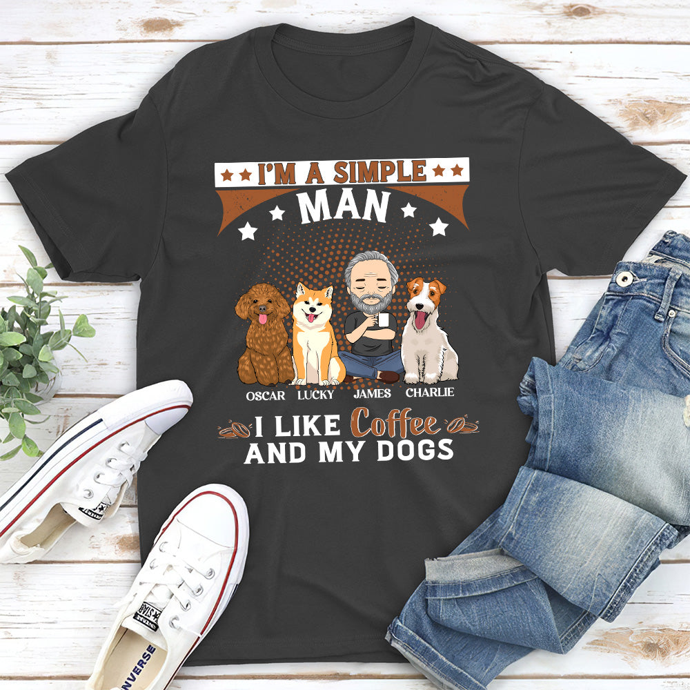 Simple Woman - Personalized Custom Unisex Pet Lover T-shirt
