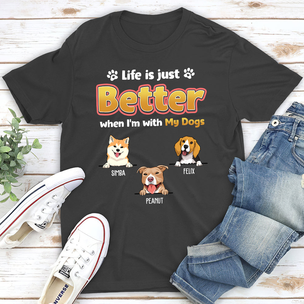 Top - Personalized Custom Unisex T - shirt for Pet Lovers