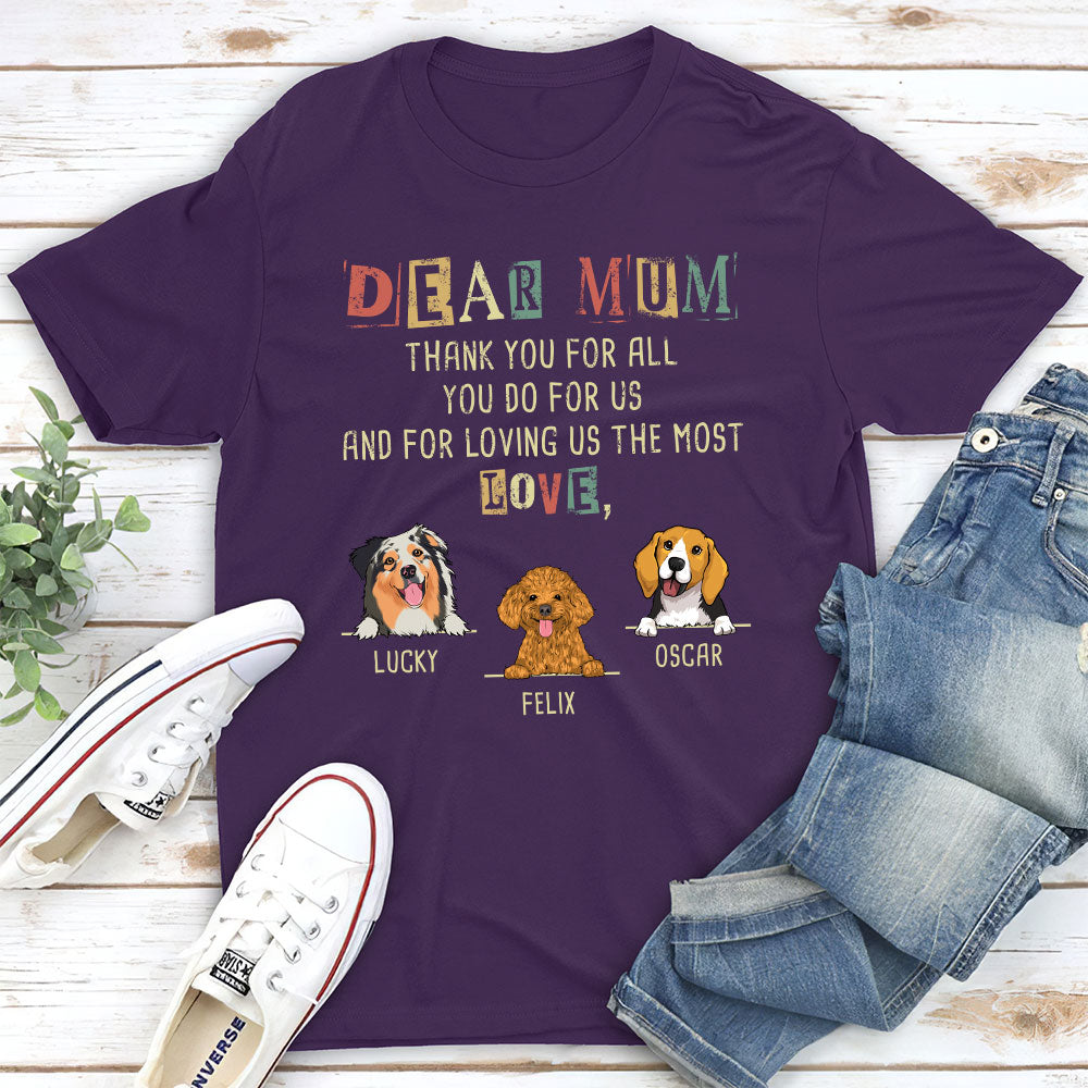Customizable Unisex T-shirt: The Ideal Gift for Pet Lovers