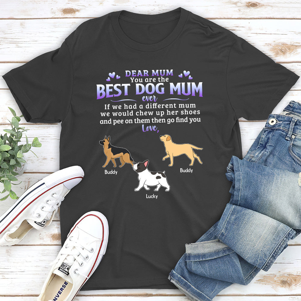 Chew Up Shoes - Customizable Unisex Personalized T - shirt for Pet Lovers