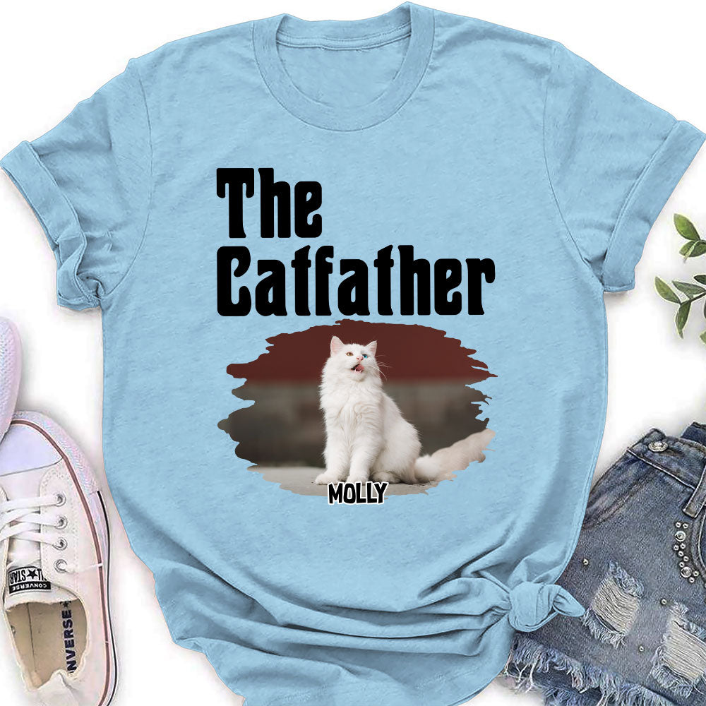 The Cat Mother - Customizable Personalized Women's Cat Lover T-shirt