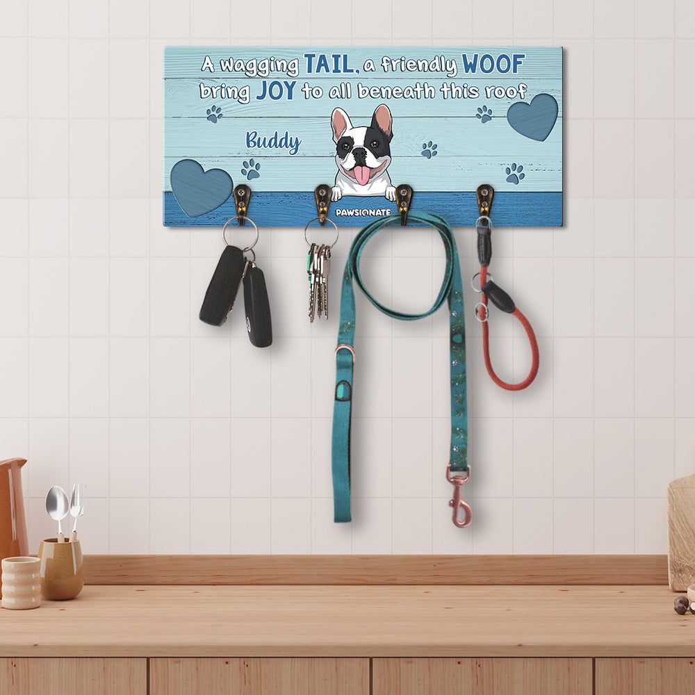 Personalized Custom Wooden Key Holder - Spread Joy for Every Occasion