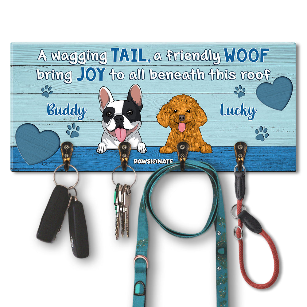 Personalized Custom Wooden Key Holder - Spread Joy for Every Occasion