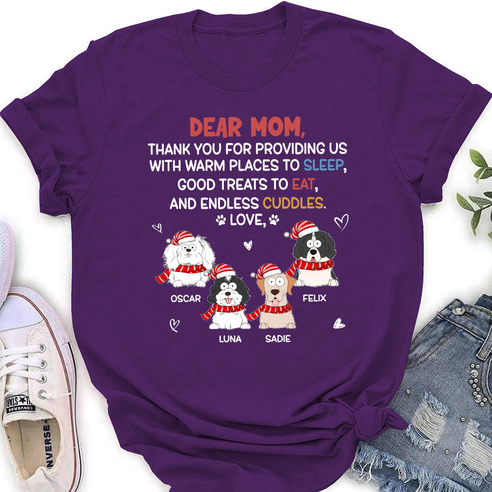 Customizable Personalized Women's Sleep and Eat T-shirt for Pet Lovers