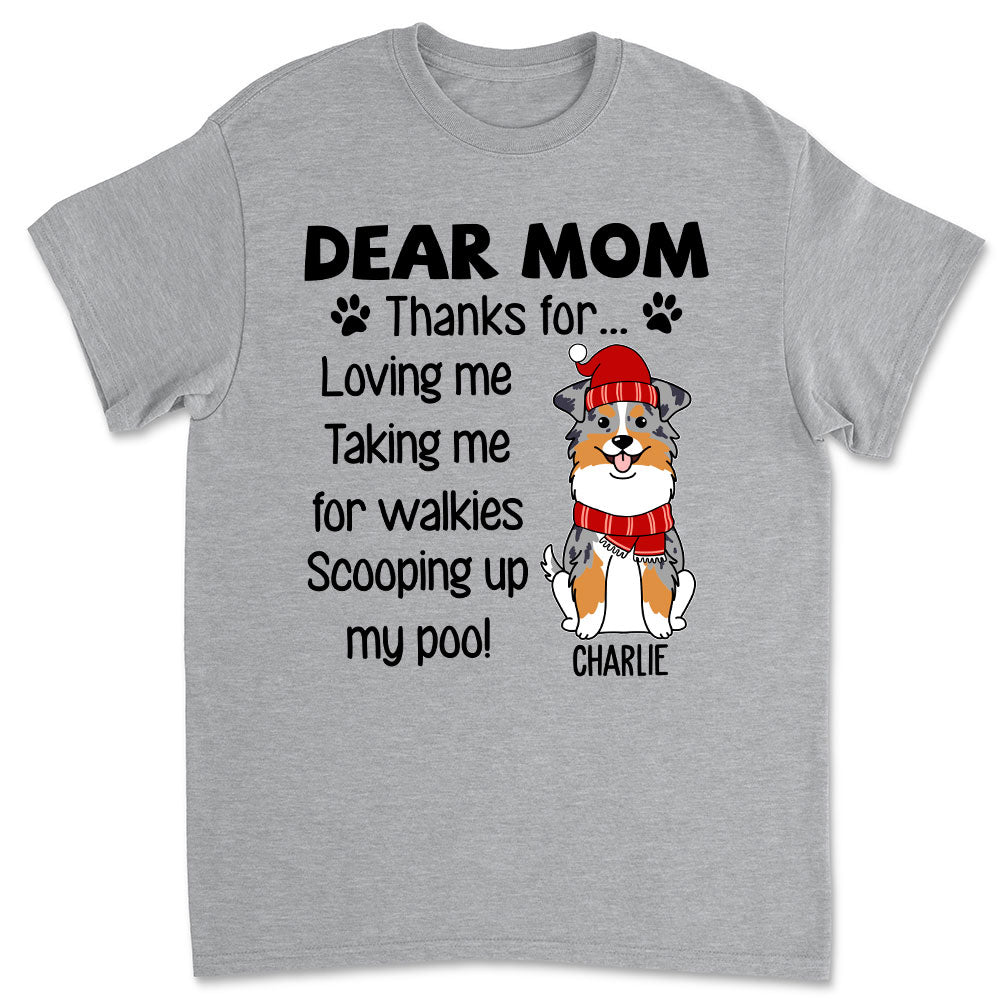 Personalized 'Thanks For Scooping Up' Unisex T-shirt - Ideal Gift for Pet Lovers