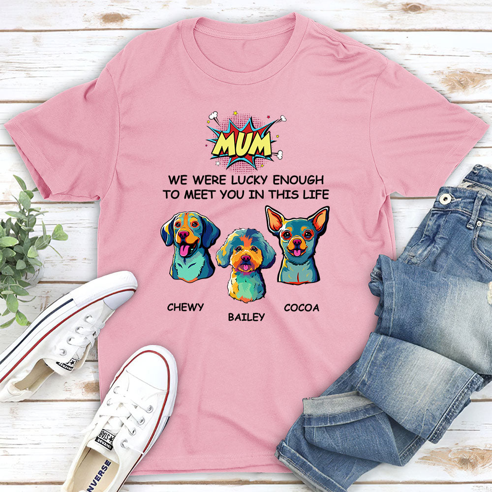 Lucky Personalized Unisex Custom T - shirt for Pet Lovers