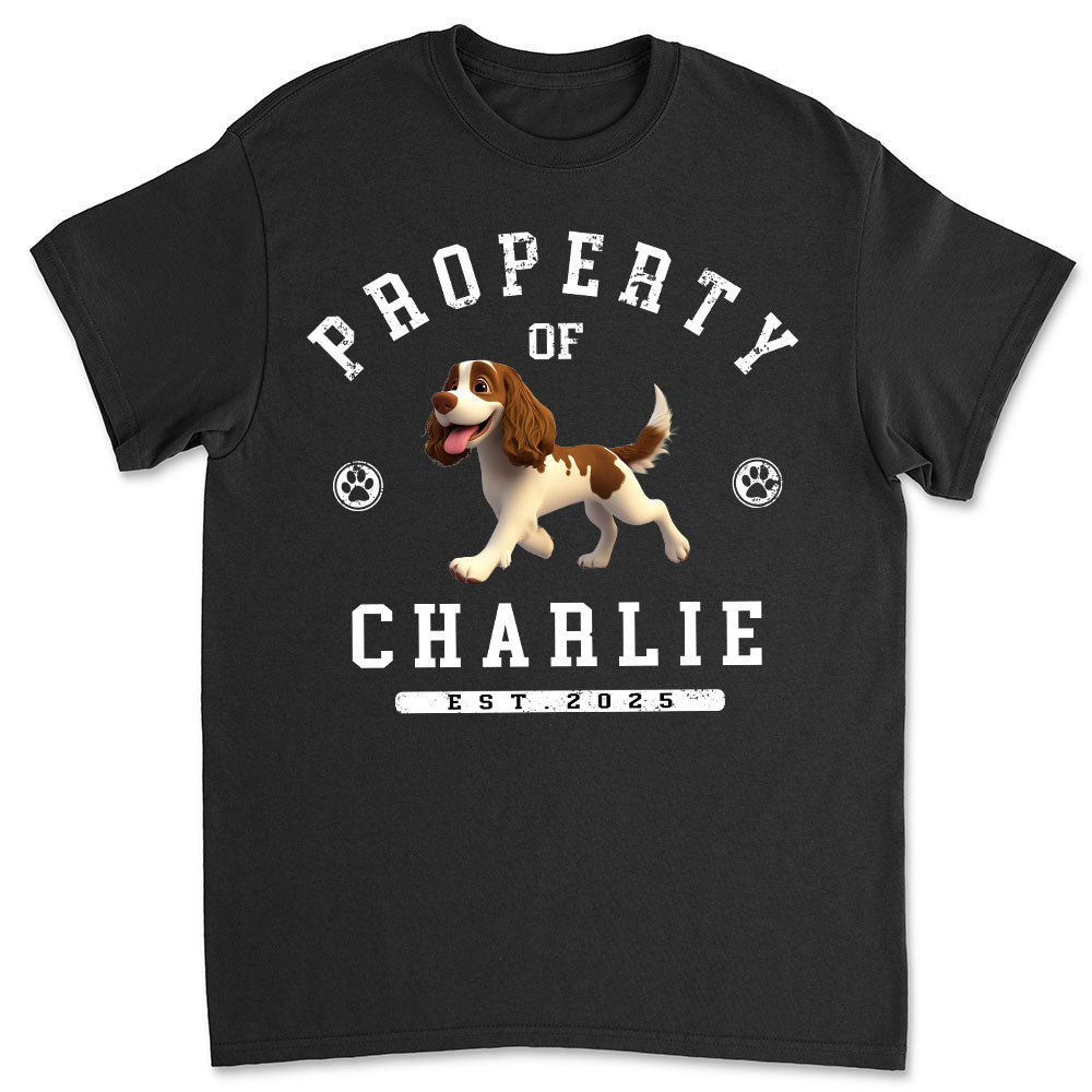 Customizable Dog Cartoon Unisex T-shirt - Ideal Gift for Pet Lovers